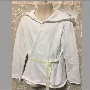 Girls long sleeves wrap around hoodie top NWT